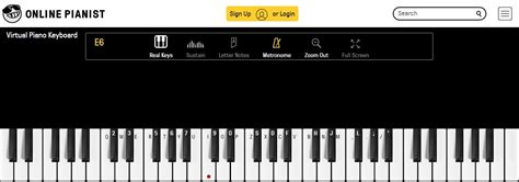 onlinepianist virtual piano